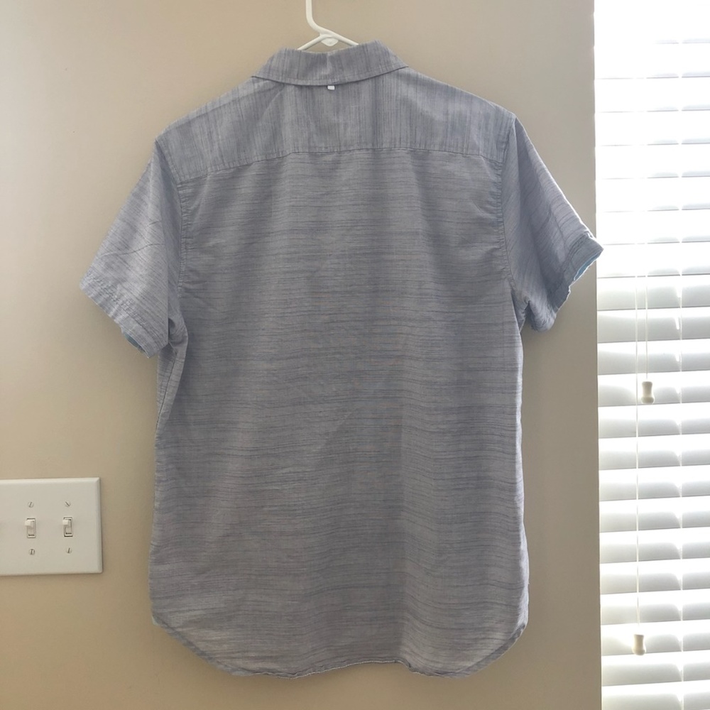 Men's button down t-shirt